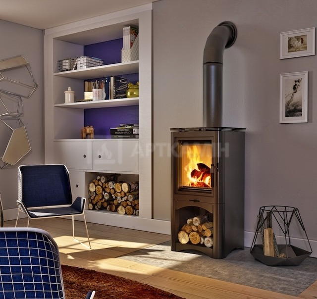 Опалювальна піч Kratki Koza K5 S/W (7 кВт). Фото 2